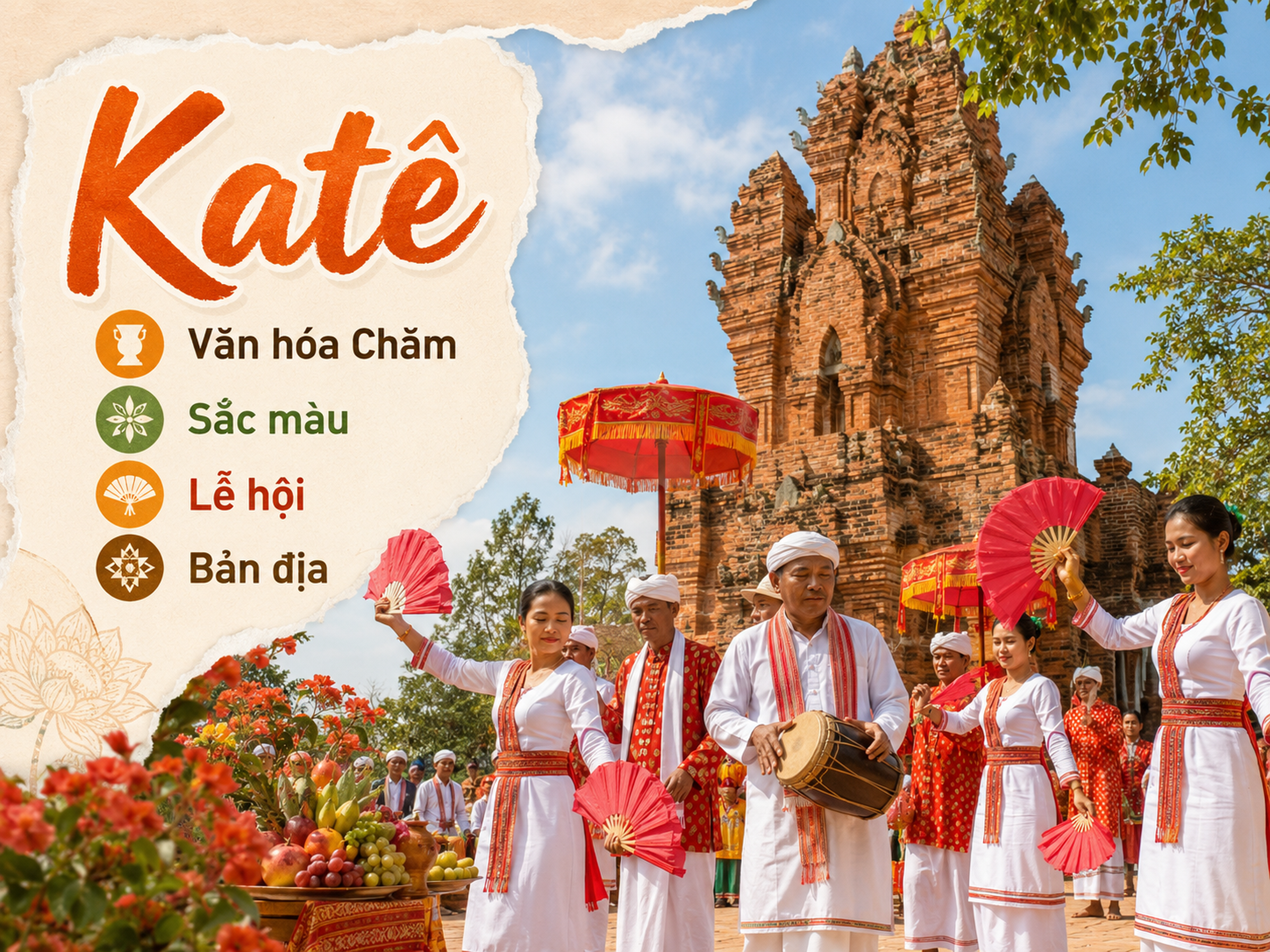 Lễ hội Katê: sắc màu văn hóa Chăm - Hình 1