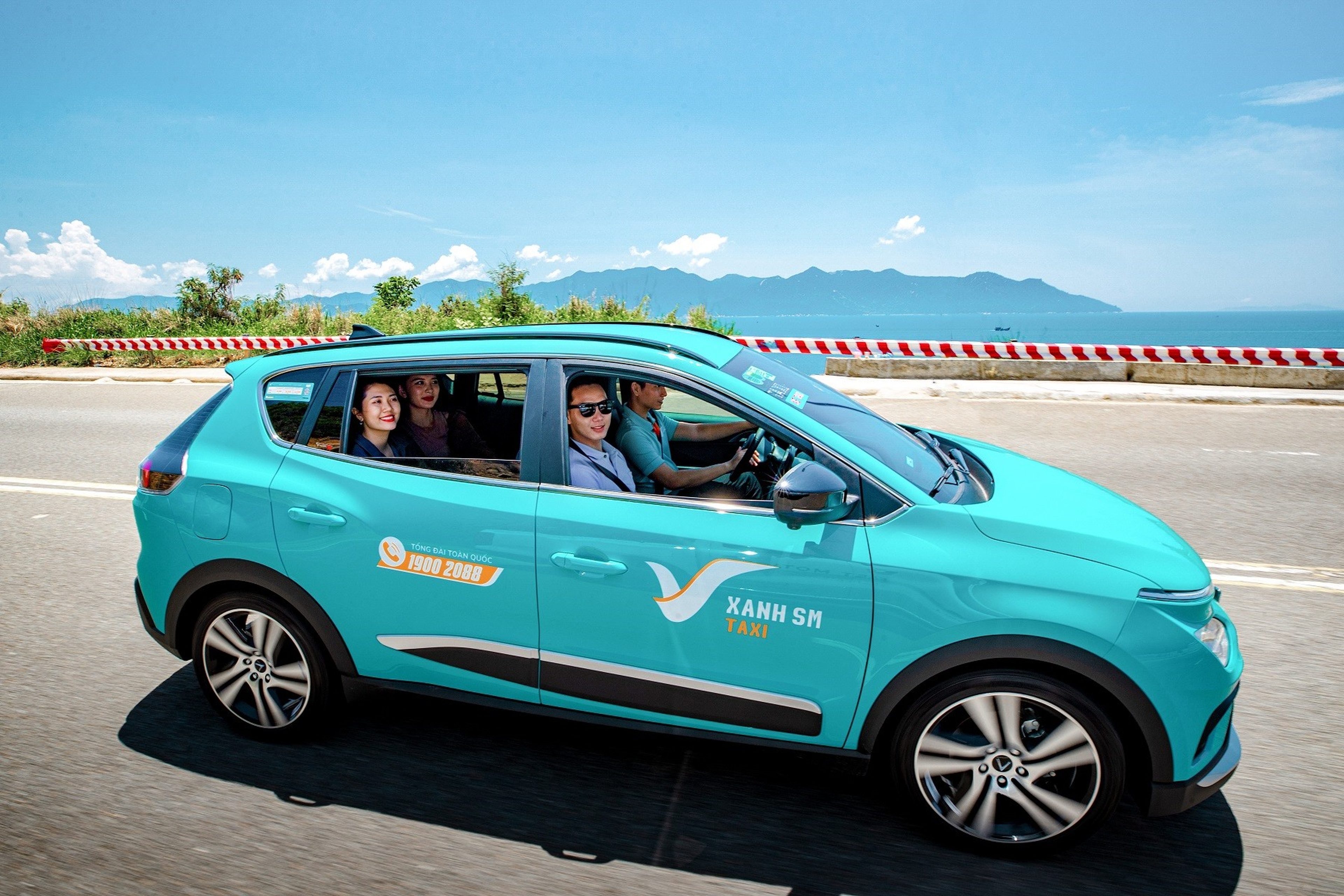 Taxi điện Sân bay Cam Ranh – Nha Trang - Xanh SM - Hình 1