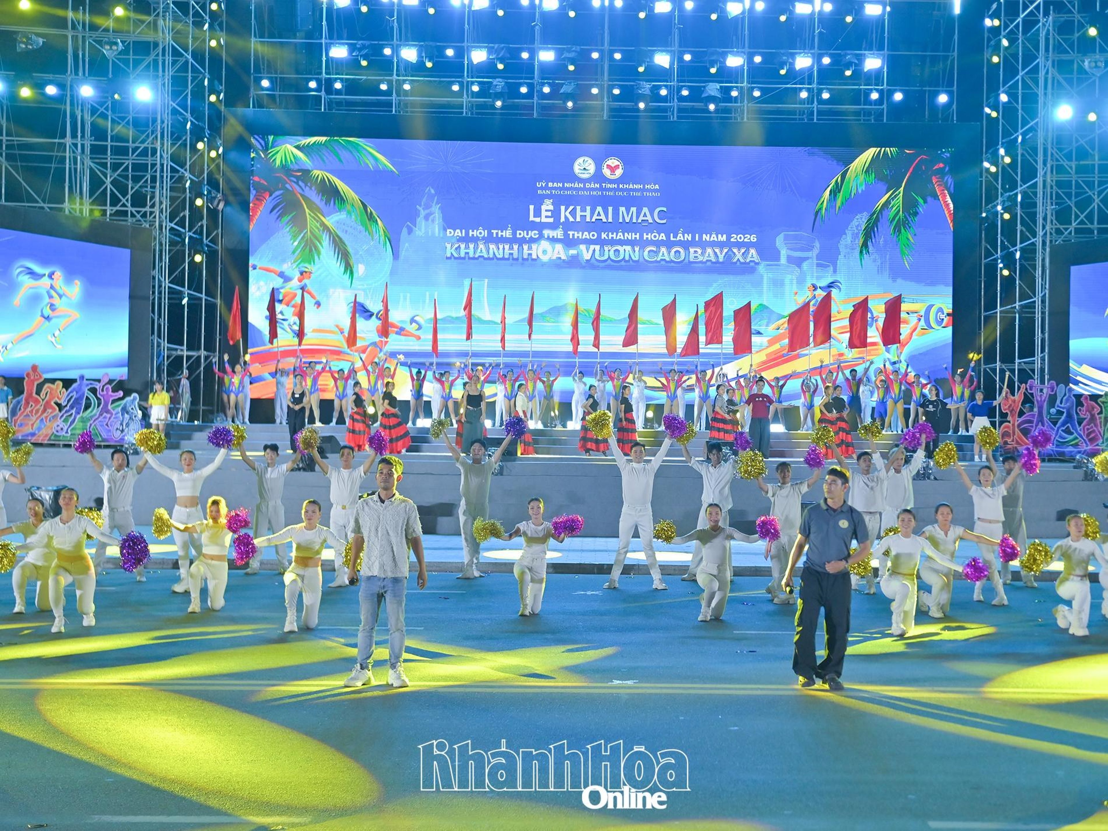 Tổng duyệt chương trình Lễ khai mạc Đại hội Thể dục thể thao tỉnh Khánh Hòa - Hình 8