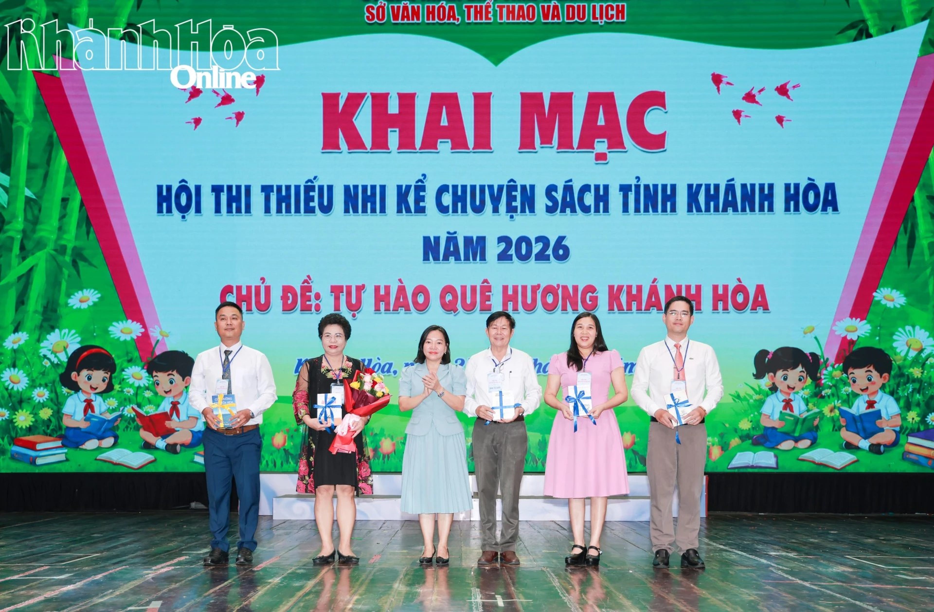 Khai mạc Hội thi thiếu nhi kể chuyện sách tỉnh Khánh Hòa - Hình 1