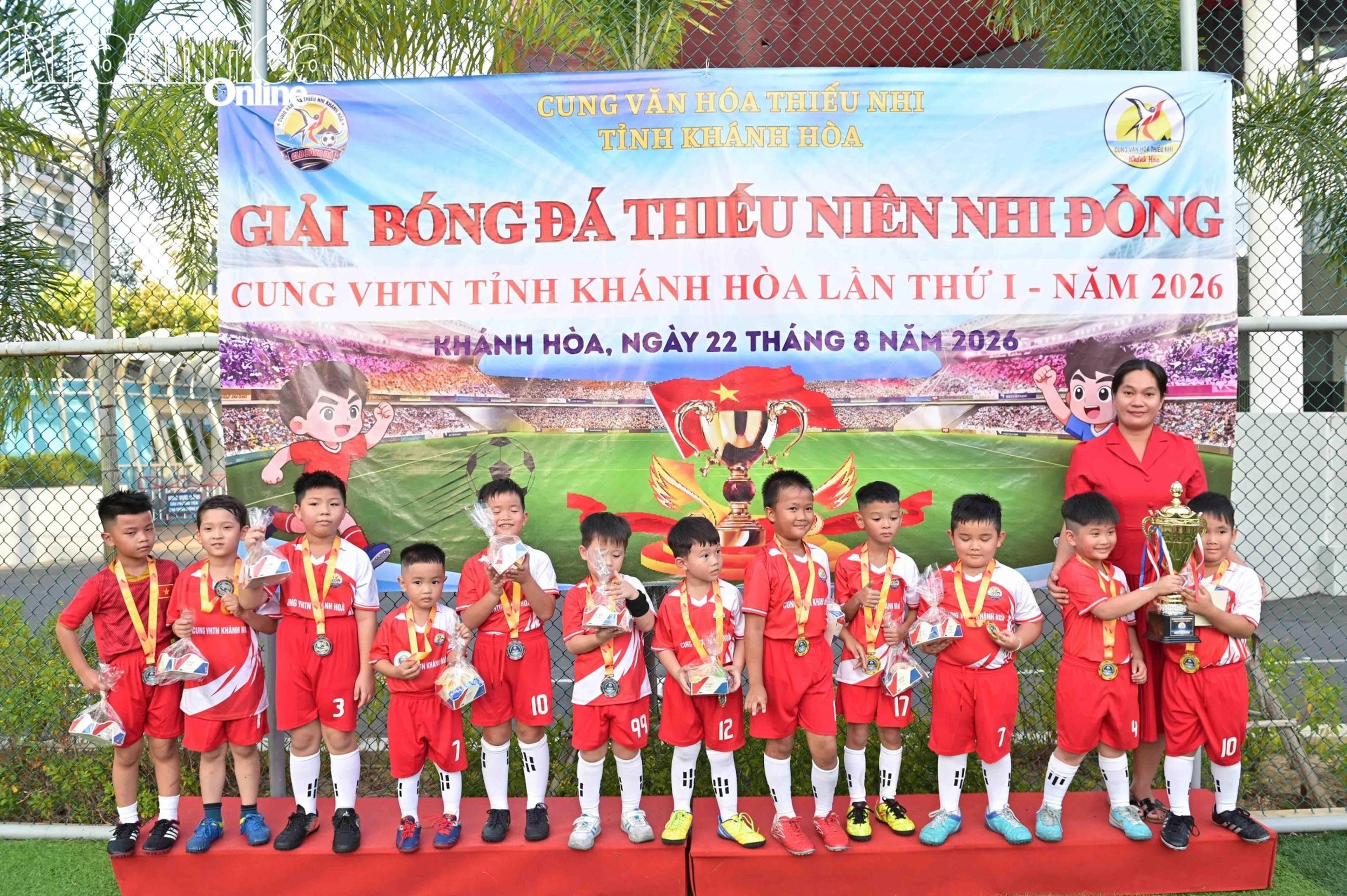 Giải bóng đá thiếu niên nhi đồng Cung Văn hóa Thiếu nhi tỉnh năm 2026 - Hình 3