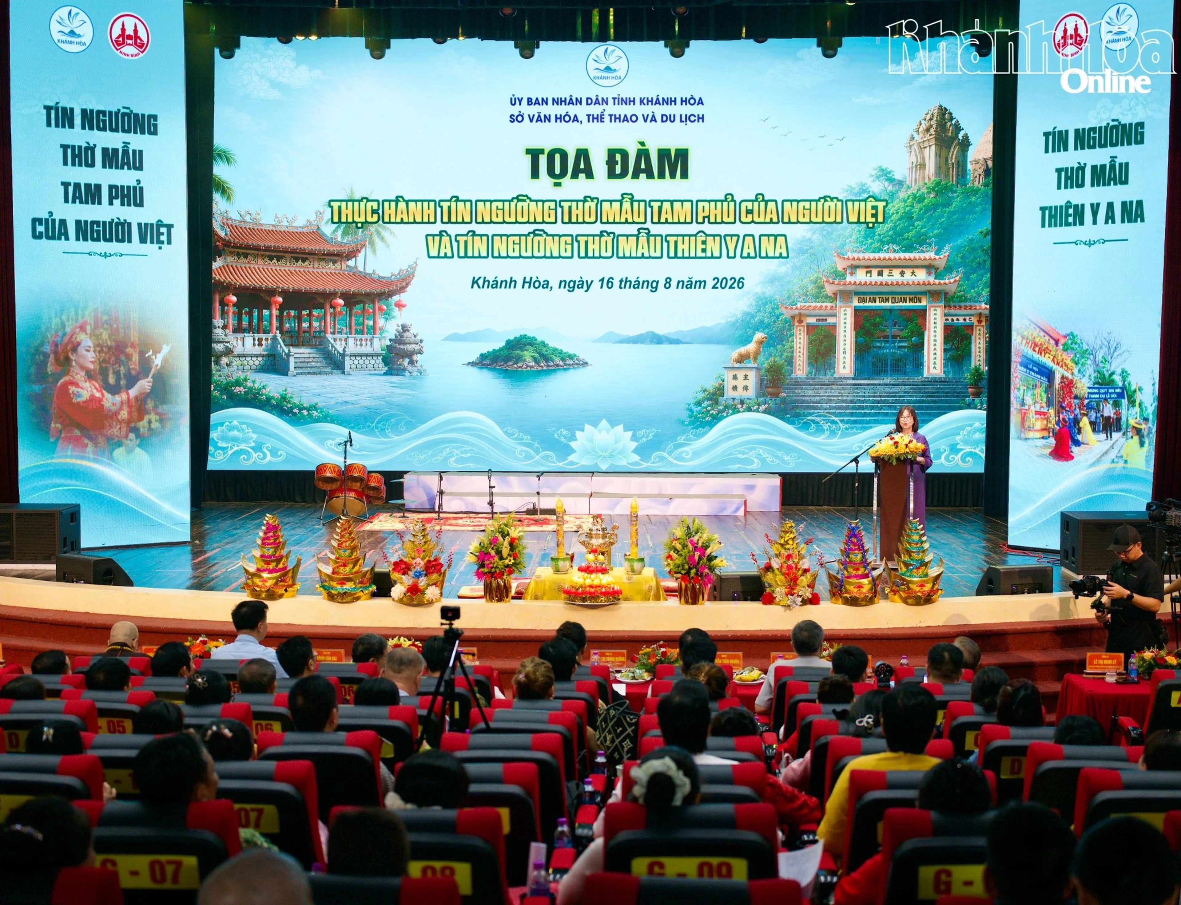 베트남인의 삼부(Tam Phu) 모신 숭배 신앙 및 티엔이아나(Thien Y A Na) 모신 숭배 신앙 실천에 관한 세미나 - Hình 2