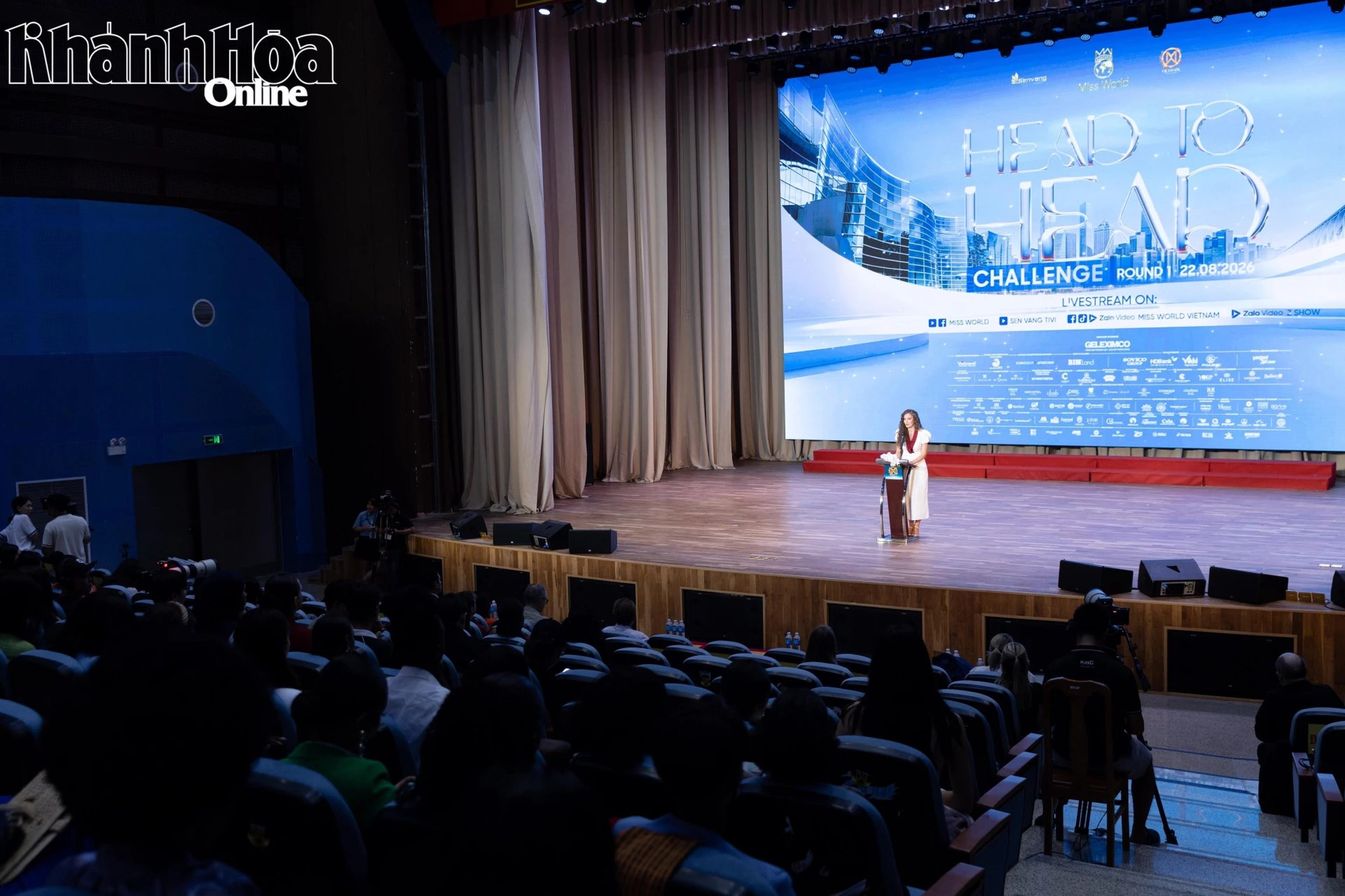 Miss World 2026 contestants enter the 'Head to Head Challenge' - Hình 1