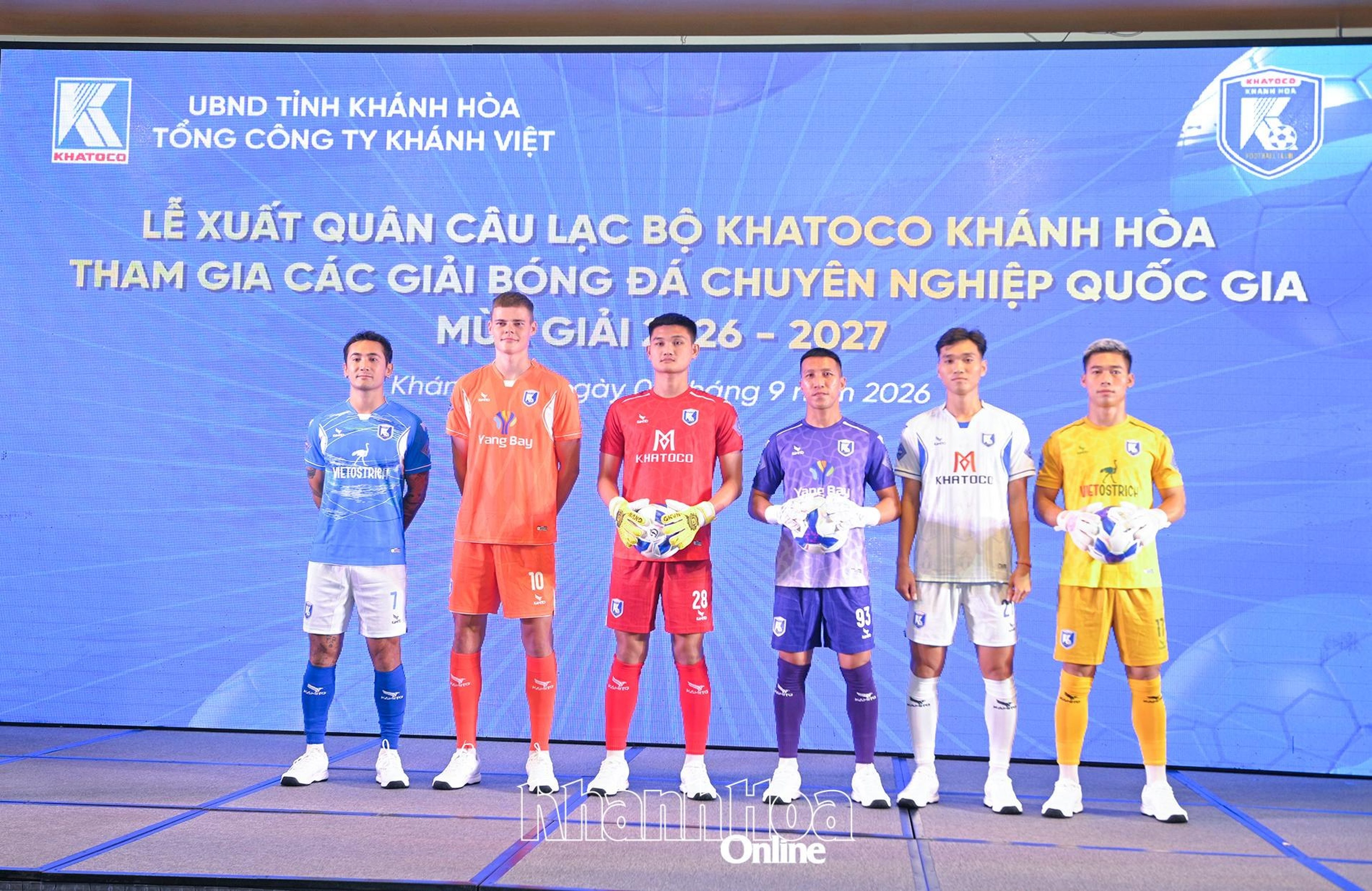 Câu lạc bộ Khatoco Khánh Hòa xuất quân mùa giải mới - Hình 1