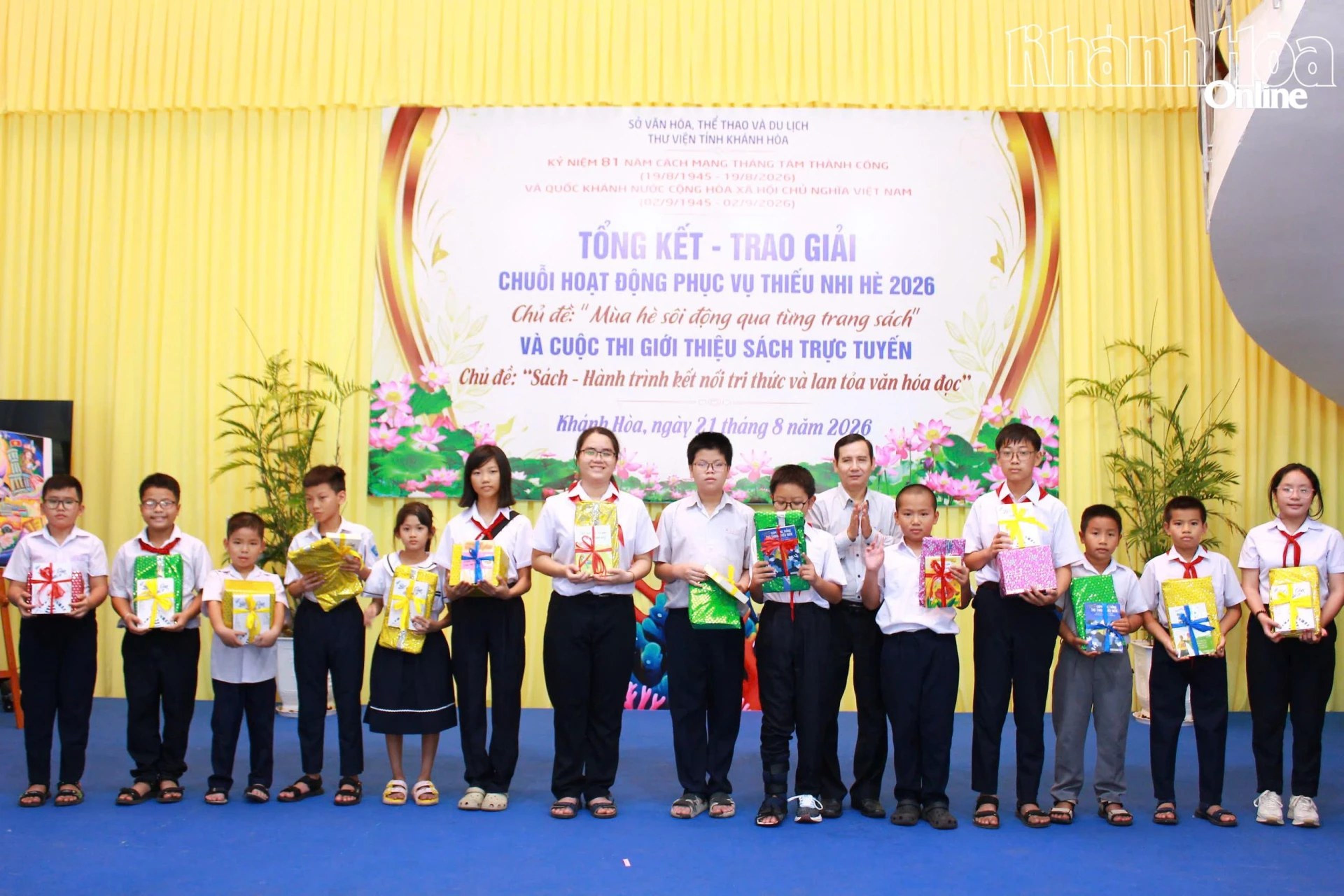 Thư viện tỉnh Khánh Hòa trao giải chuỗi hoạt động phục vụ thiếu nhi hè 2026 - Hình 5