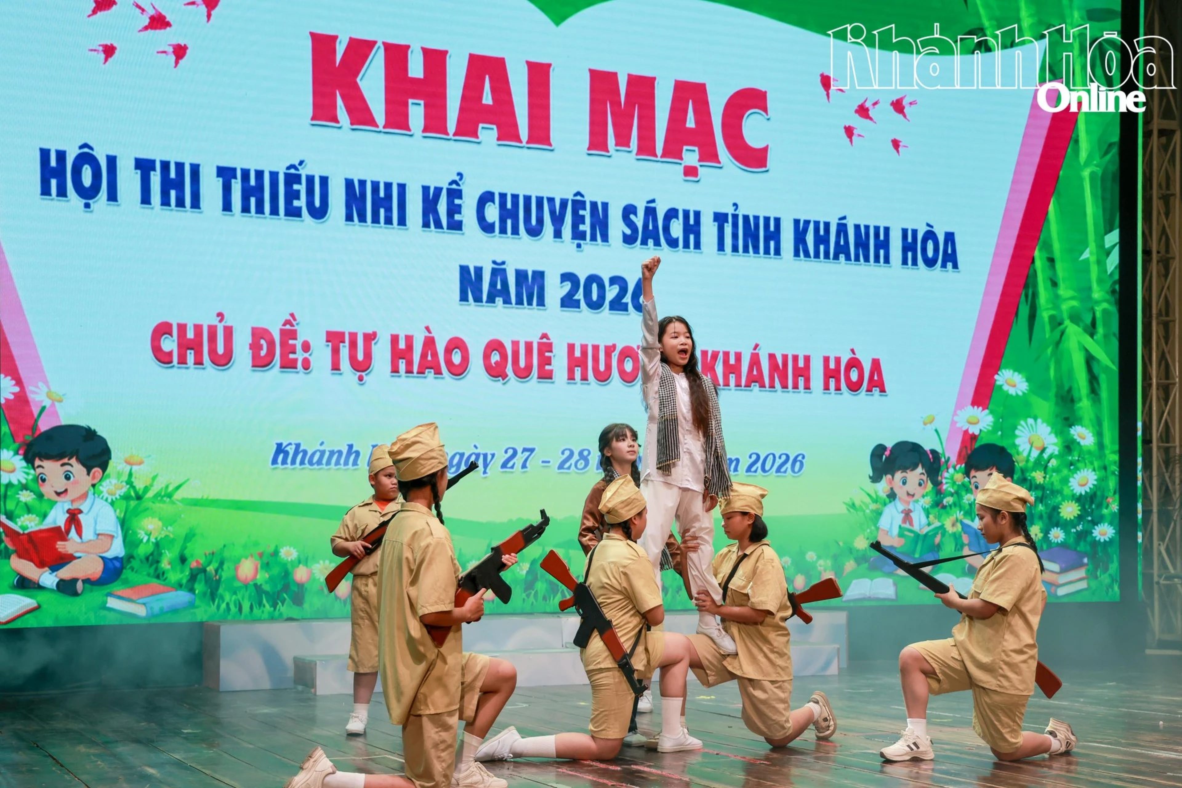 Khai mạc Hội thi thiếu nhi kể chuyện sách tỉnh Khánh Hòa - Hình 3