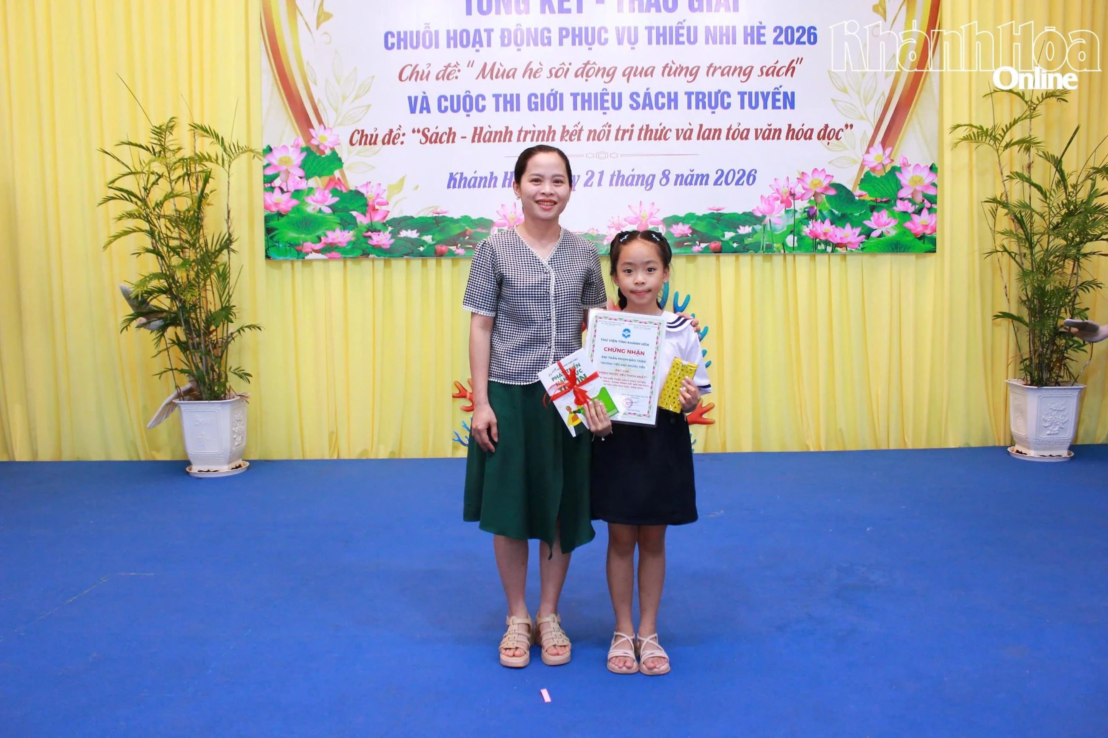 Thư viện tỉnh Khánh Hòa trao giải chuỗi hoạt động phục vụ thiếu nhi hè 2026 - Hình 4